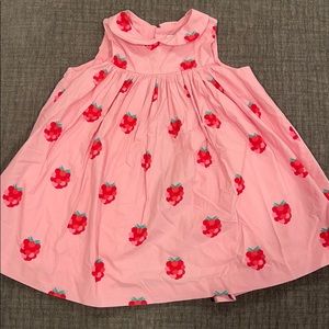 Jacadi Paris toddler girl pink dress